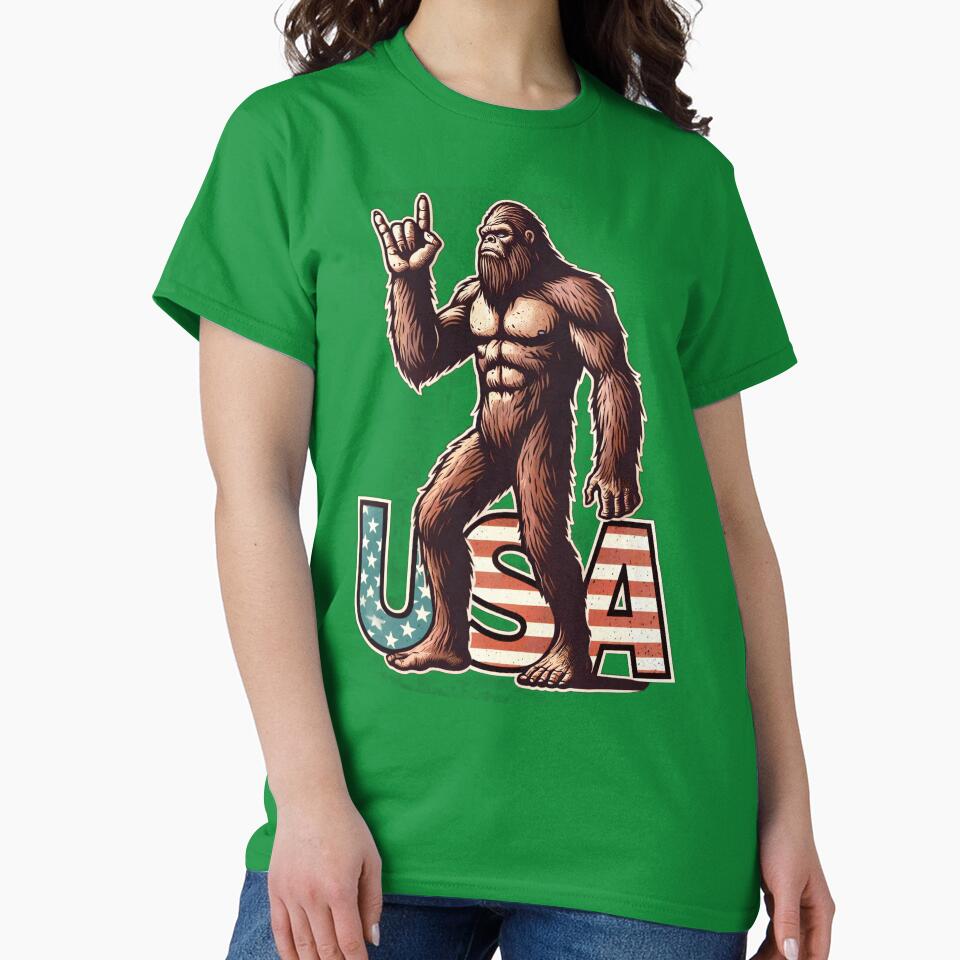 Sasquatch USA Retro by SiarheiYur