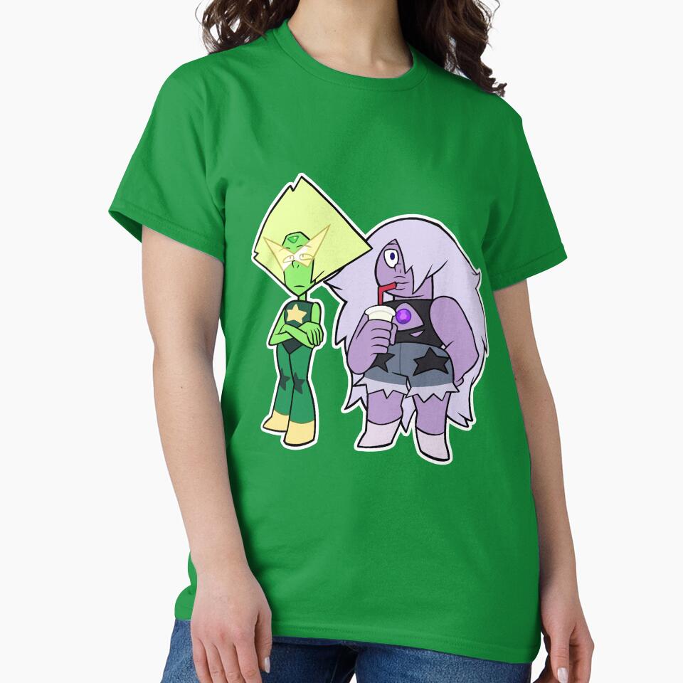 Amethyst and Peridot render 1 by TheDiamondArt