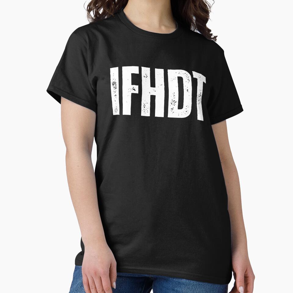 IFHDT Anti-Trump Democracy Political Text Design by EarthArtDesigns