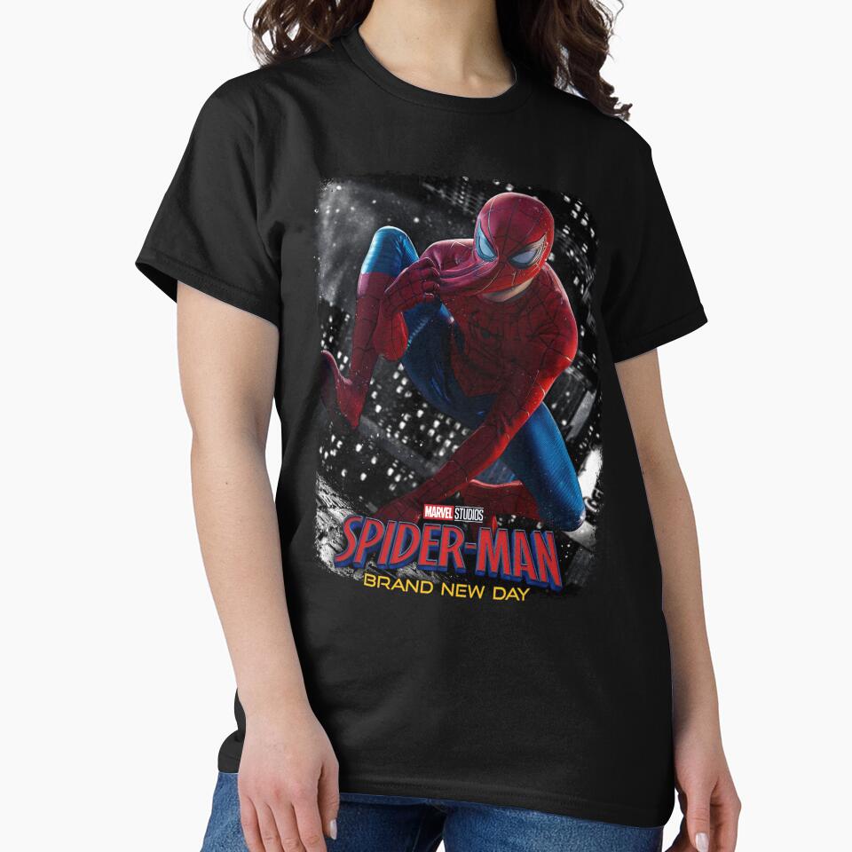 Masked Web Hero City Night Comic Style Acid Wash by CraigClarke19