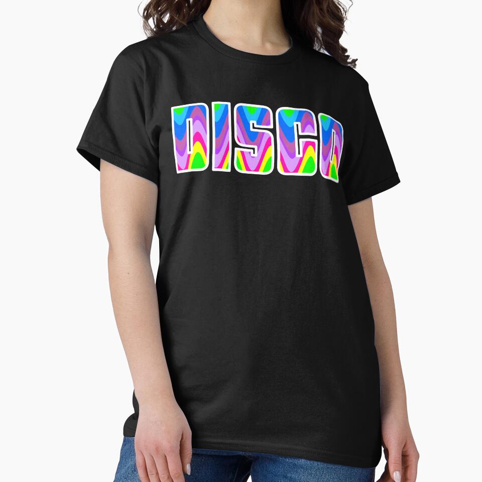 Groovy Disco Waves - 70s Neon Glow by SunnyBrand
