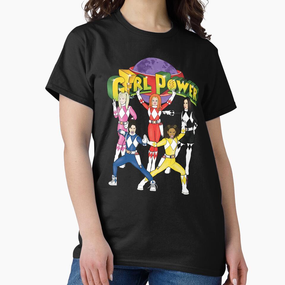 GIRL RANGERS GROUP by AndrewAhernArt
