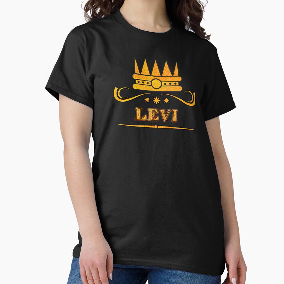 Levi Personalized Funny & Unique Custom Name Design for Men, Teens, and Boys by Watsonarts