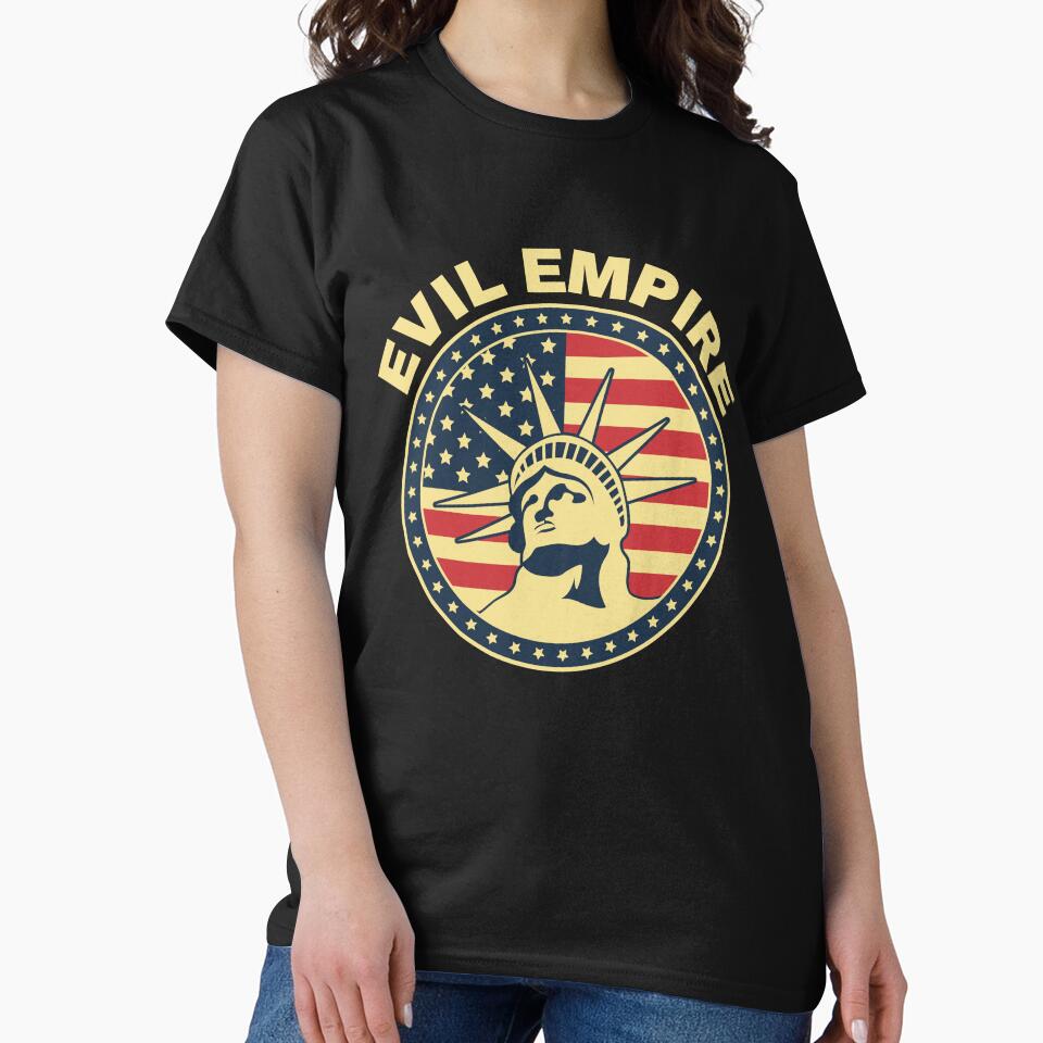Evil empire with USA flag by HarithHilali