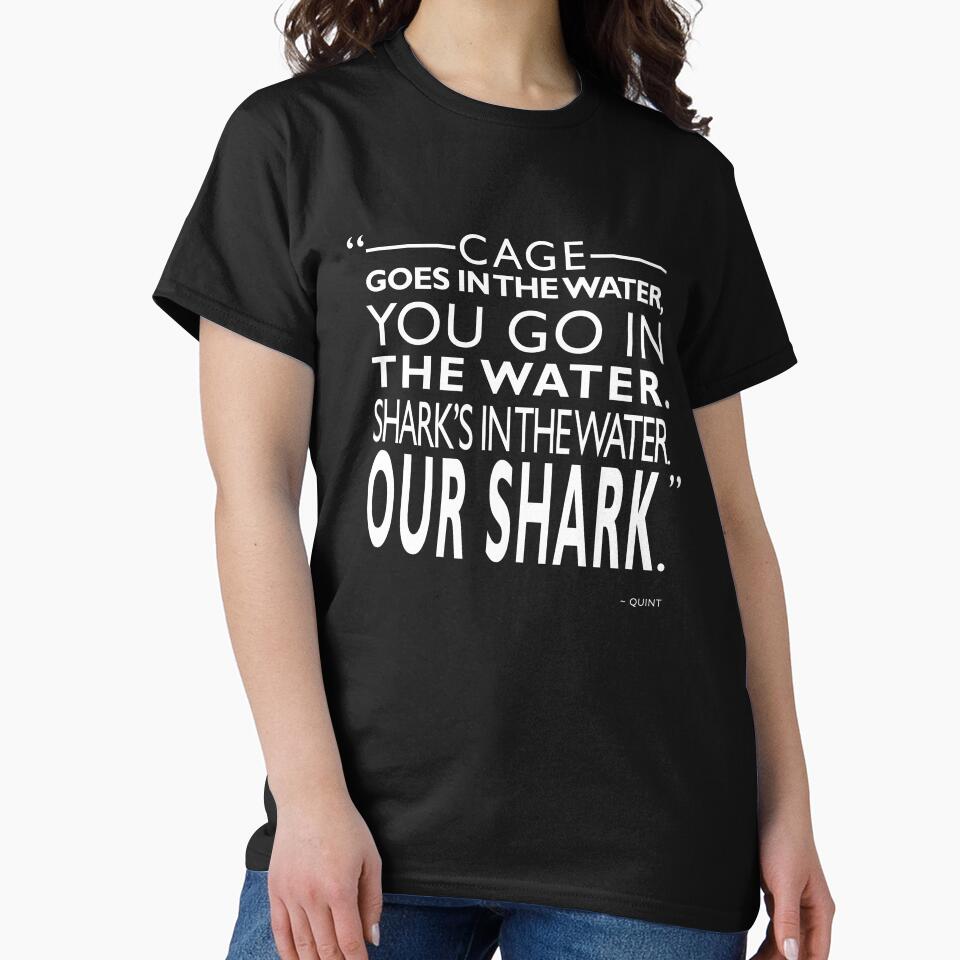 Jaws - Shark's In The Water by rogue-design