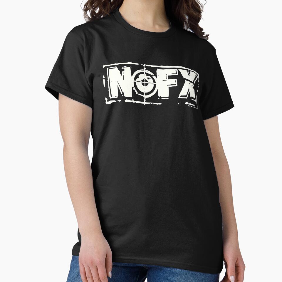 Nofx White Logo by Thethreestoo254