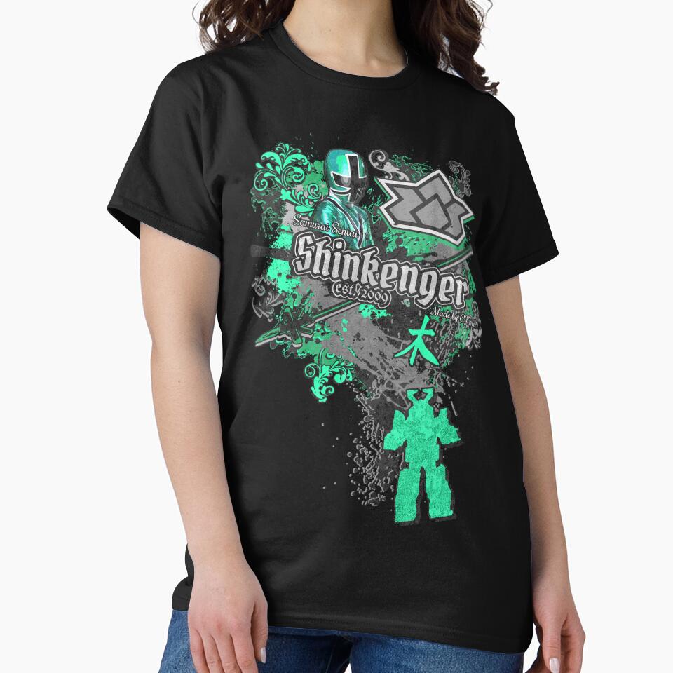 Samurai Sentai Shinkenger ShinkenGreen "Street Style" Design by CJFrice Graphics
