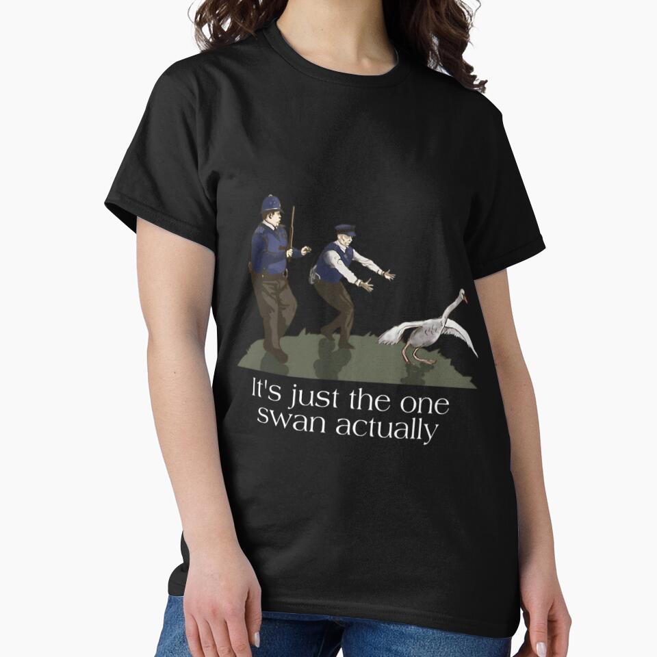 Hot Fuzz Quote Danny Butterman Swan by adgeijnahib