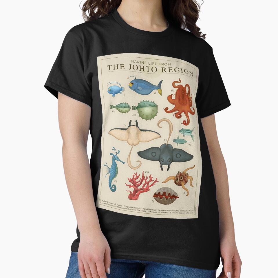 Marine Life from Johto by Julio Lacerda