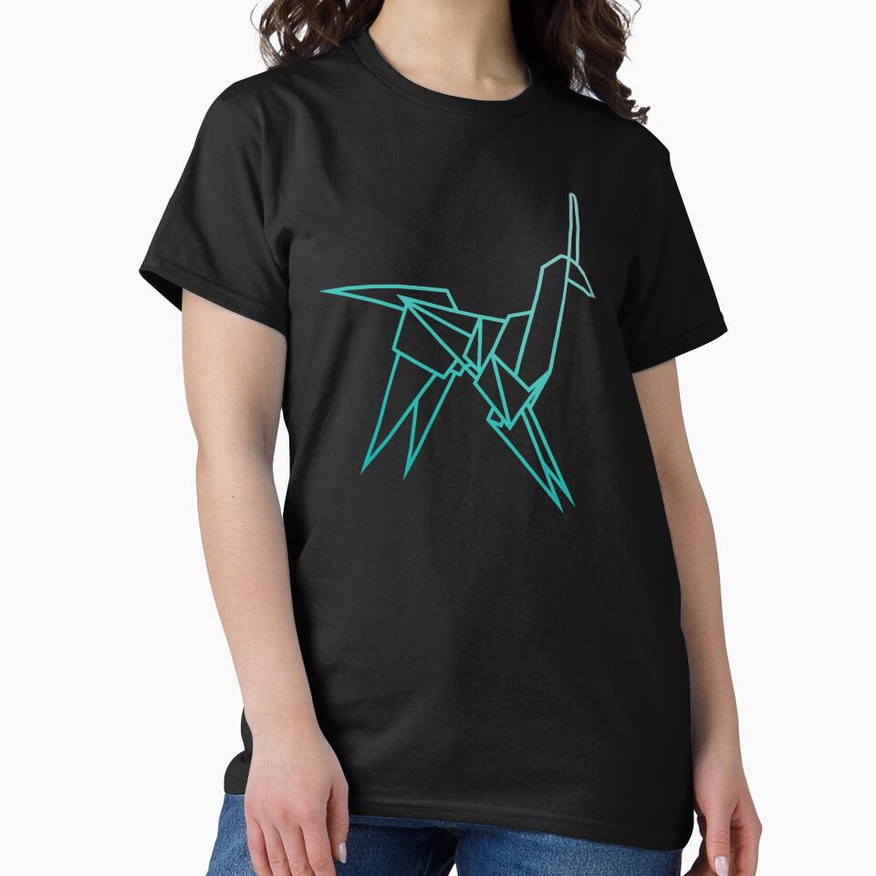 Blue Blade Runner Origami Unicorn by Harry Draws Straws