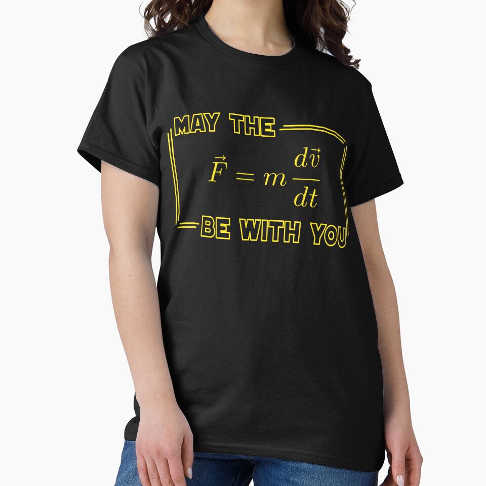 May The Force Be With You Physics equation Geek humor by Capy-memes