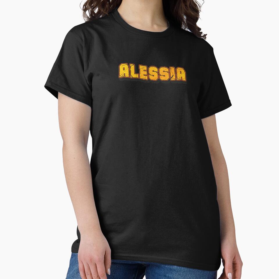 Alessia Personalized Name - Cool & Funny Custom Gift for Women and Girls by Oussinc