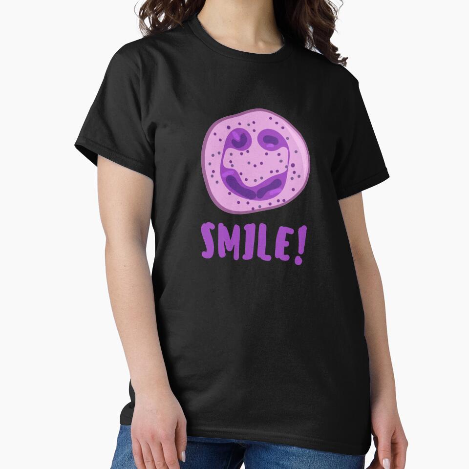 White Blood Cell Smiling Neutrophil by twicetrader
