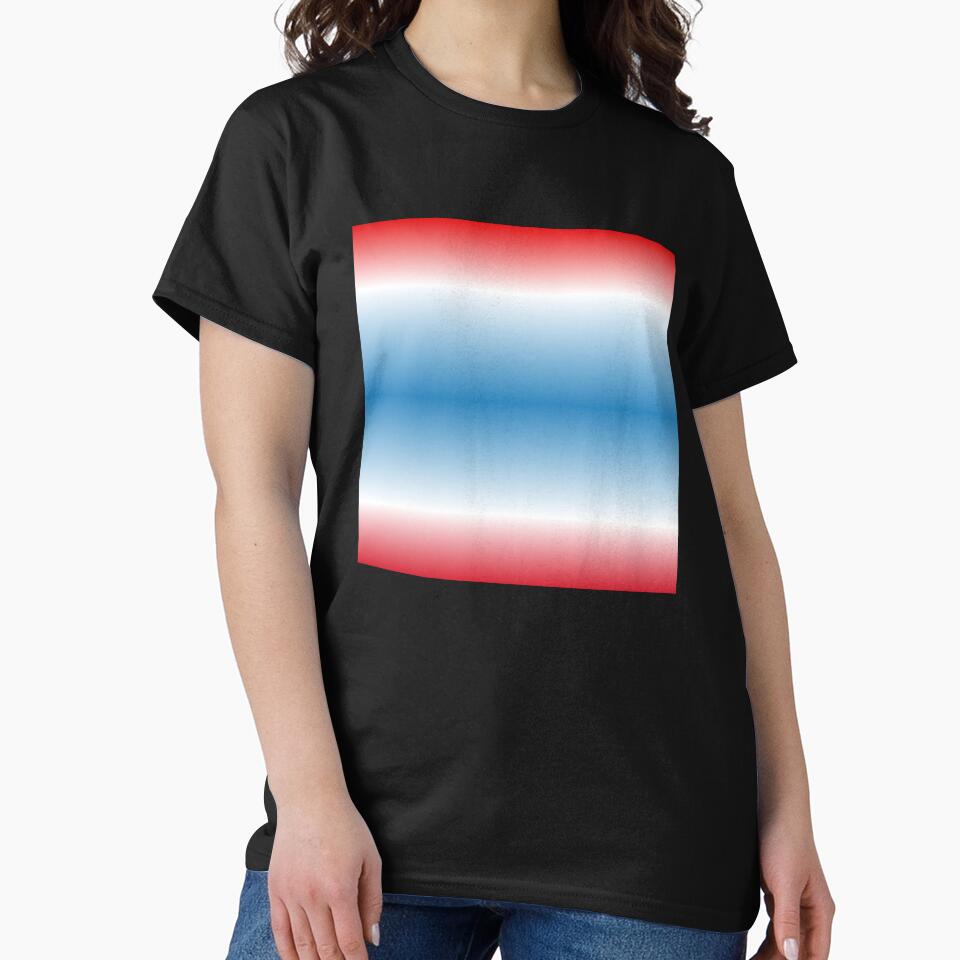 Gradients - Red White and Blue Lines by Inspirationmotivation