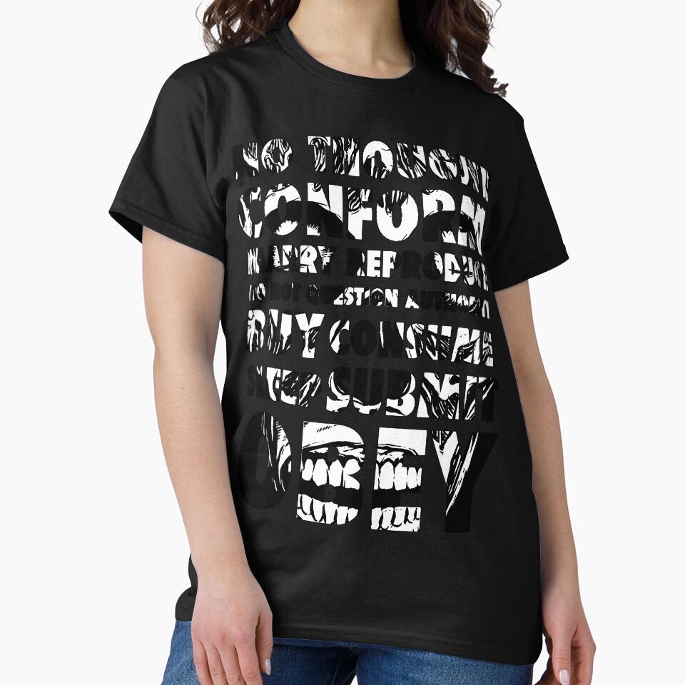 They Live (Black and White) by B3RS3RK3R