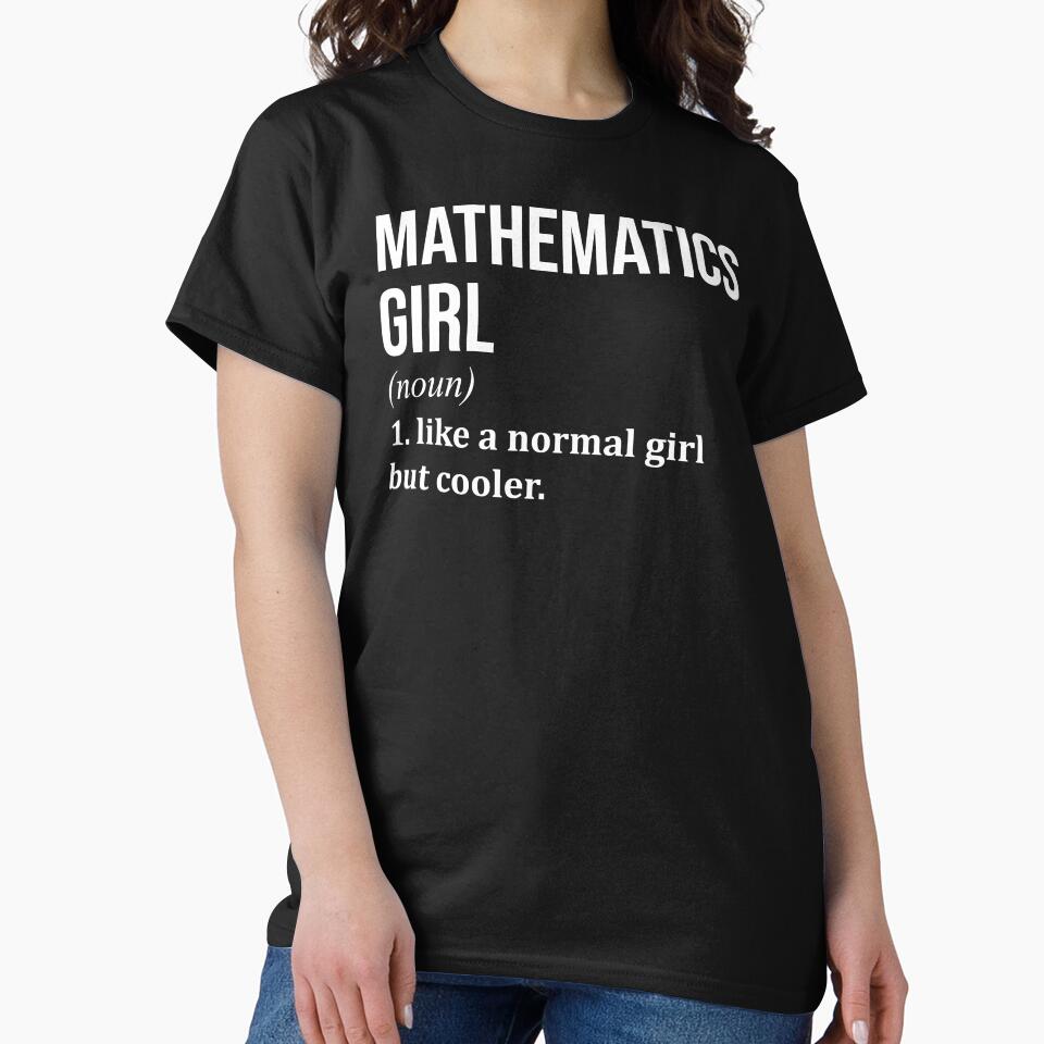 Mathematics Girl Definition for Women by XCIV