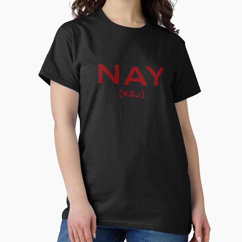 Nay Sign Shirt | Inspired by My Chemical Romance’s Keposhka Concert Signs T-Shirt by Deddirae