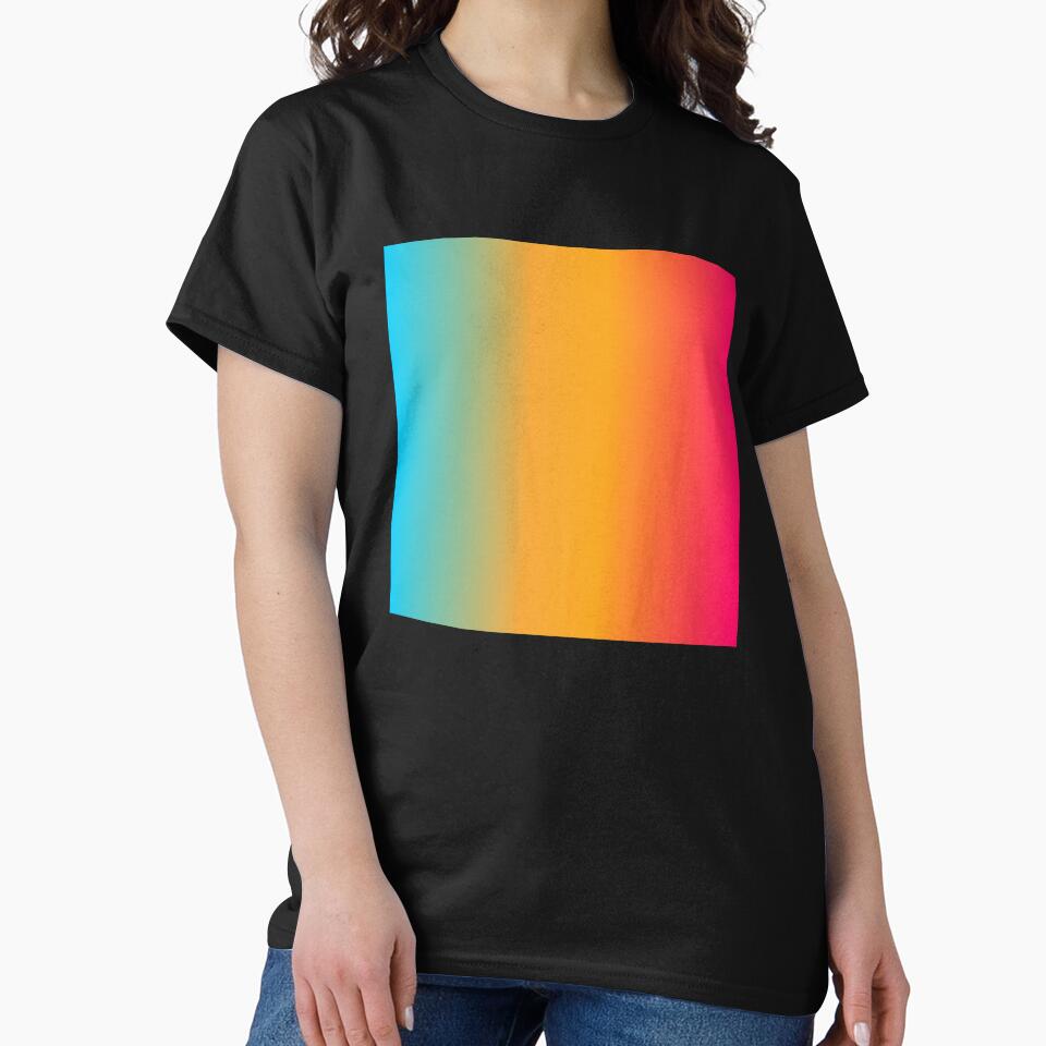 Gradient Colors - Pink Yellow and Blue by Inspirationmotivation