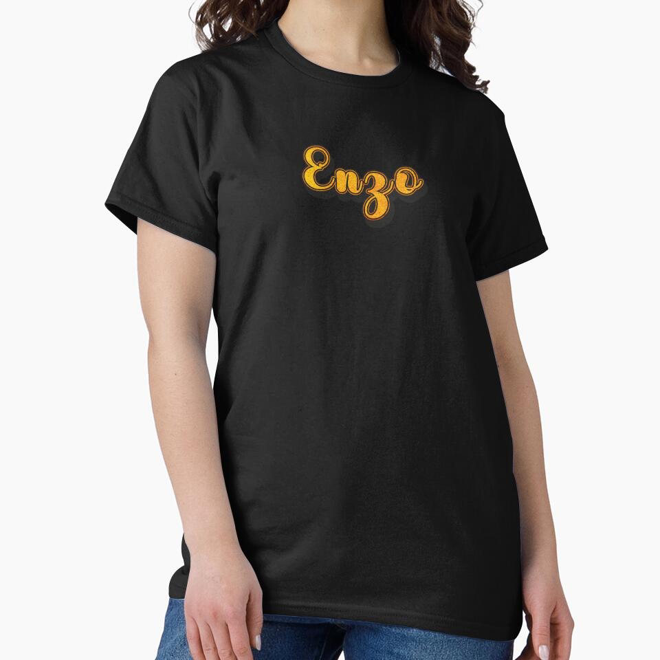 Enzo Personalized Name Design with Heart | Funny Custom Gift by Watsonarts