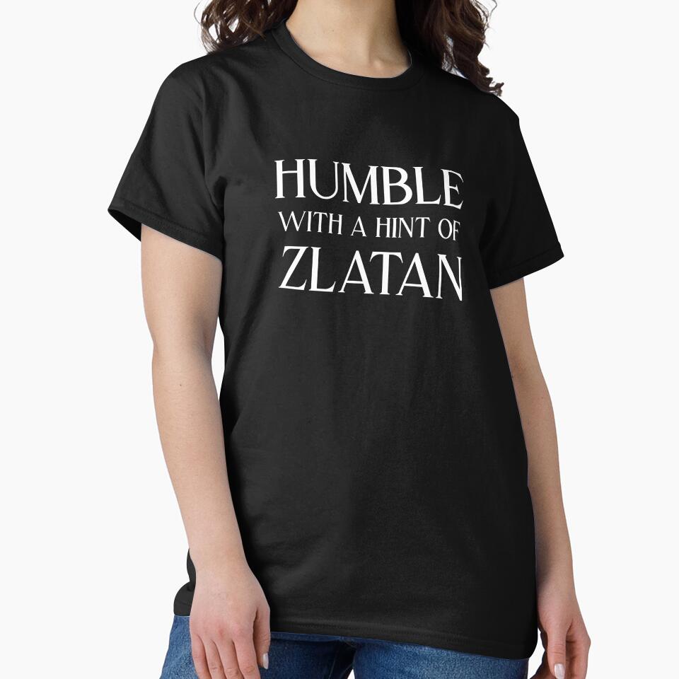 Humble with a hint of Zlatan White by VRedBaller