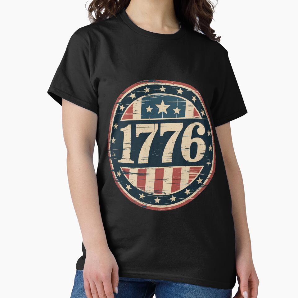 Patriotic Retro USA Badge Design by OldGloryForge