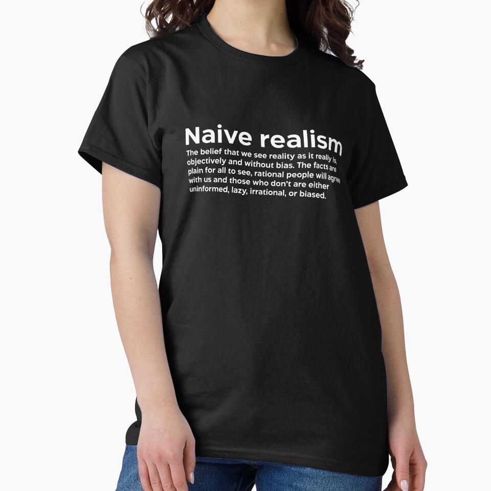 Naive realism white by EdimQuotes
