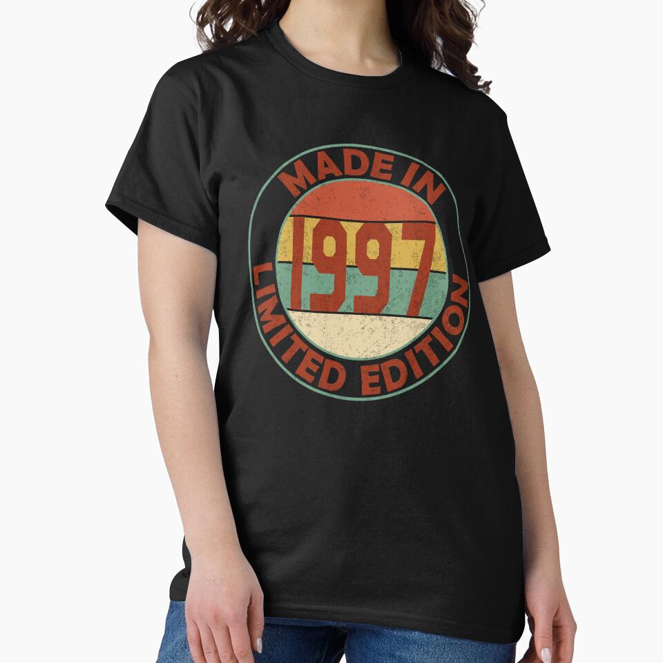 Made In 1997 Limited Edition Retro Vintage by Qudkin