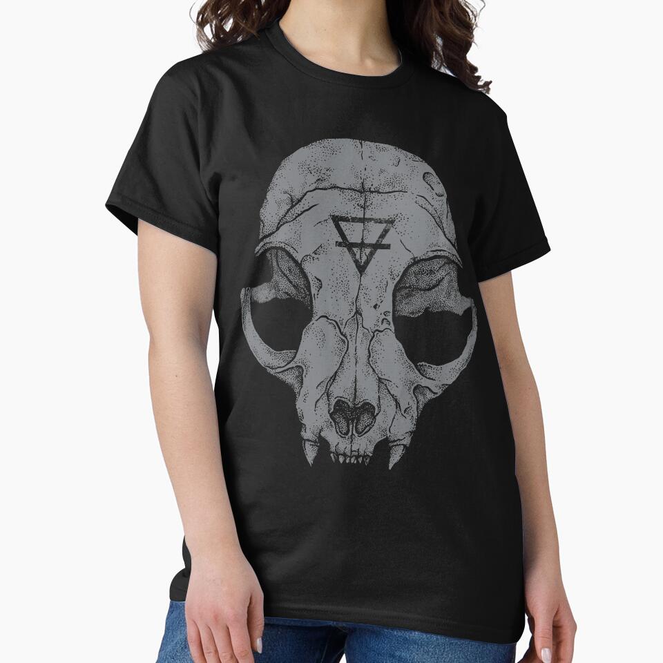 Cat Skull by deniart