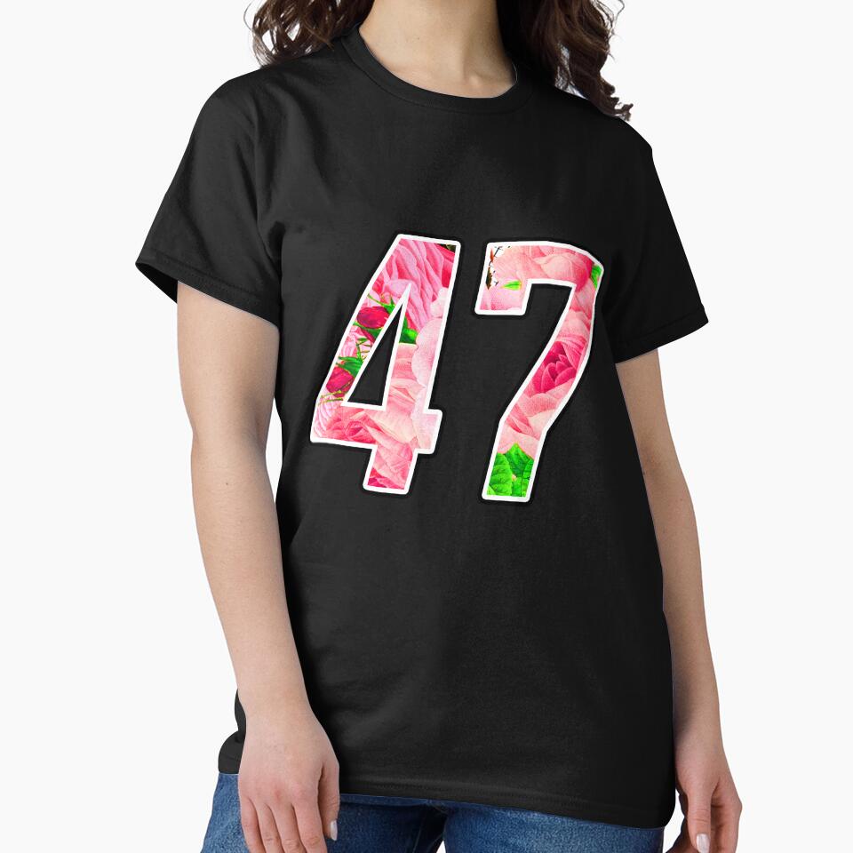 Floral Print Number 47 by NumbersFort