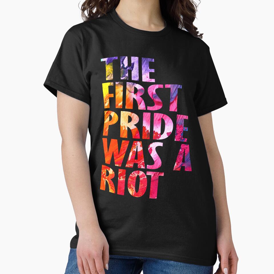 The First Gay Pride was a Riot Abstract Design by Nirvanibex