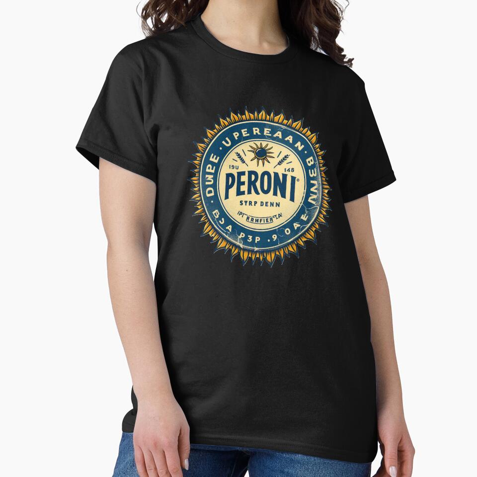 Vintage Sun Peroni Logo Art by neildoch
