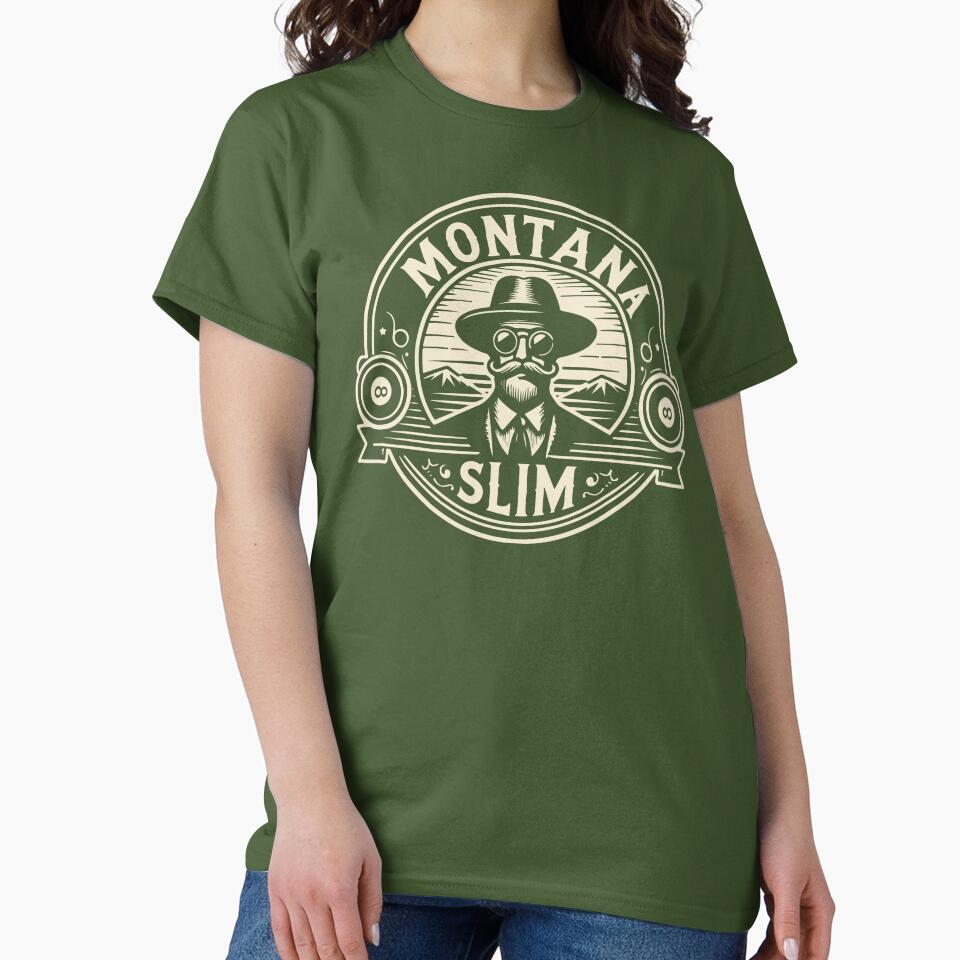 Montana Slim Classic Logo - Atomic Age & Lowbrow Art by Montana Slim