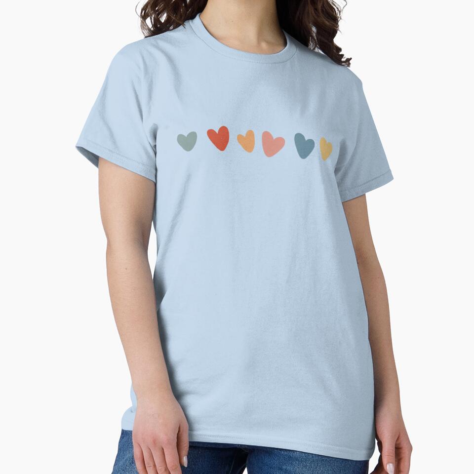 Minimalist Boho Hearts by Pixel & Petal Co.