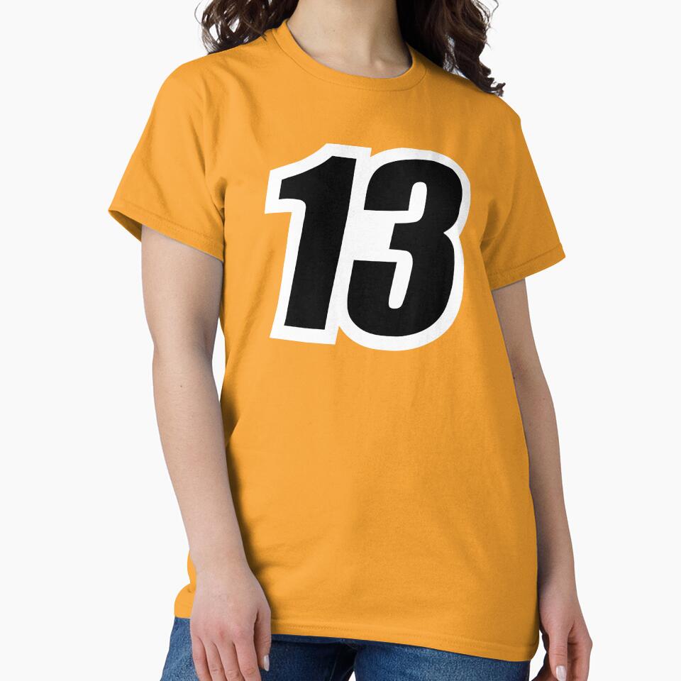 Number 13 - Sports, Racing Car by DGMaxShop
