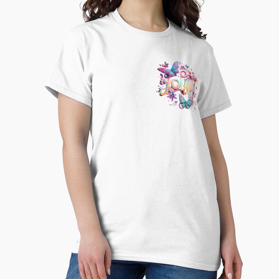 Unique colorful name Yolanda by LuckyFamily