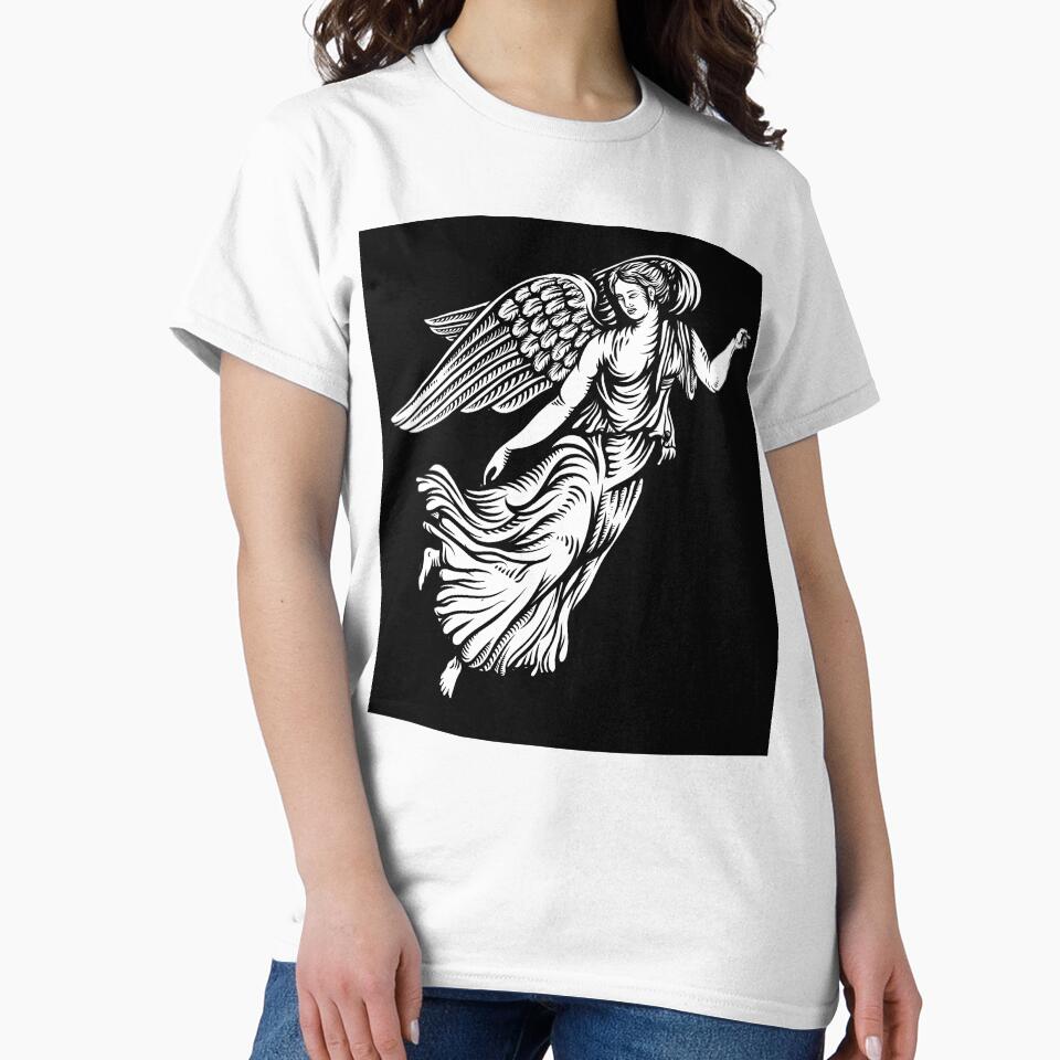 Angel Graphic Style Hand Drawn Illustration by Peekonet
