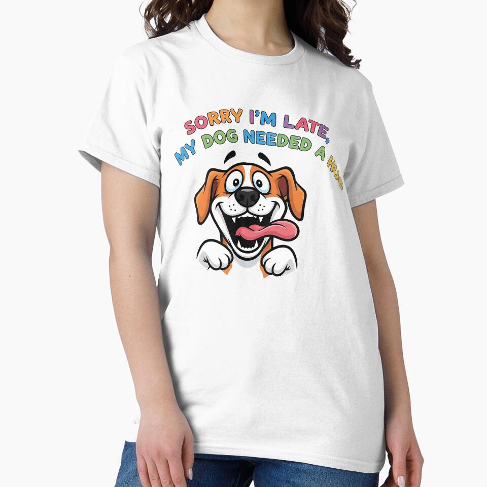 Sorry I'm Late My Dog Needed a Hug 2 by FlamaC