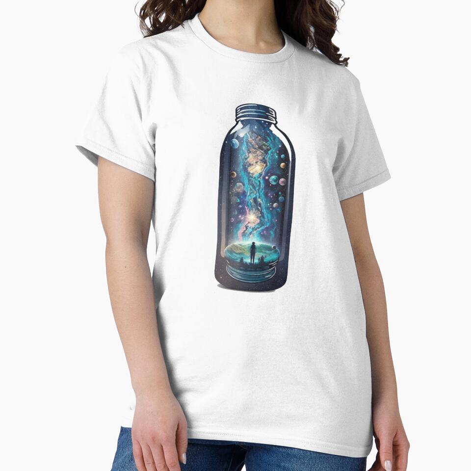 Galaxy Universe in a Bottle by KodakDesigns