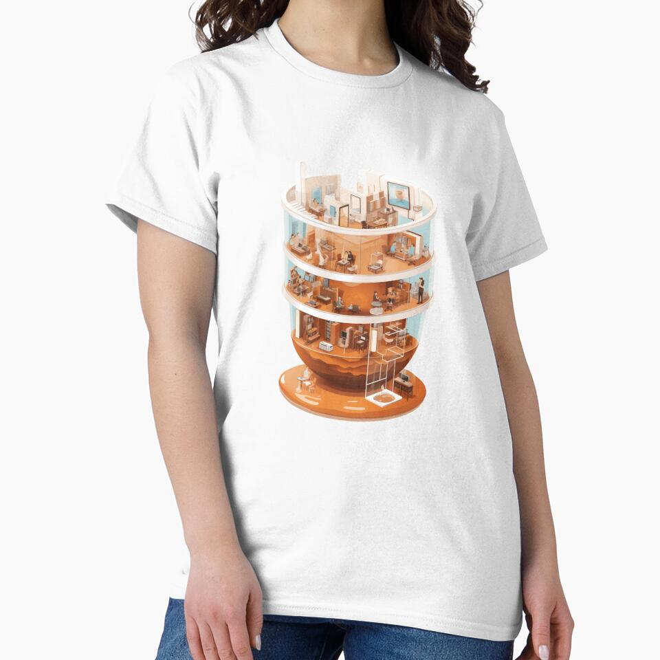 Office universe in a coffee cup by Sunnysideth