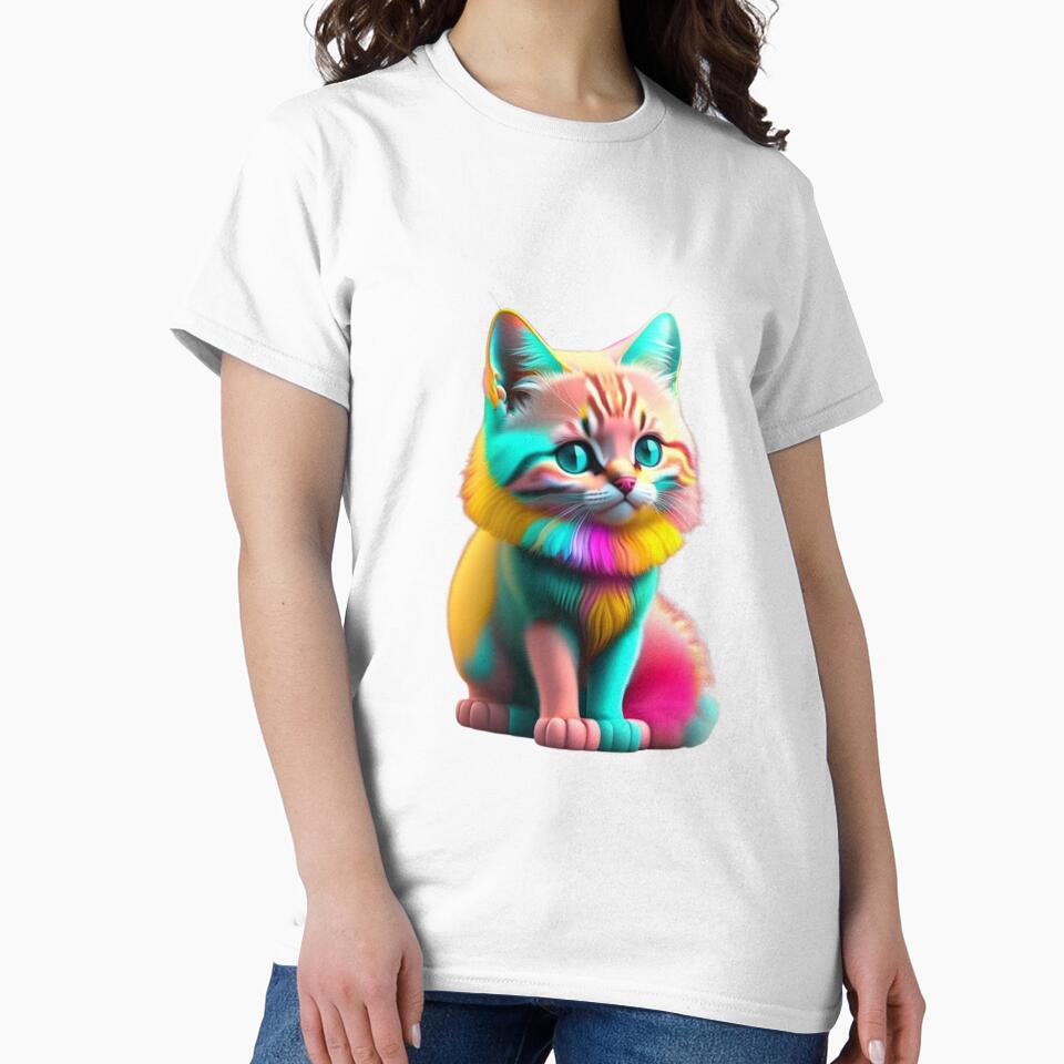 Colorful Cat by Prilidiarts