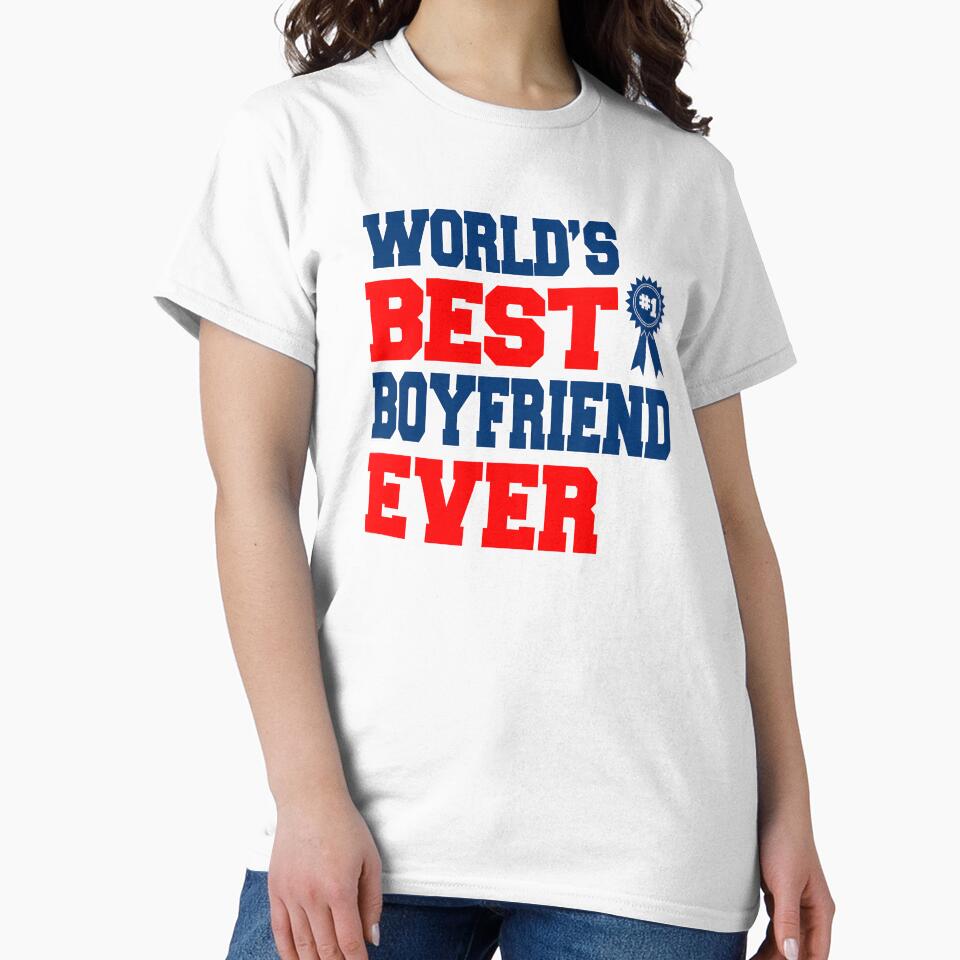 World's Best Boyfriend Ever Funny Gift for Valentines Day by nikkidawn74
