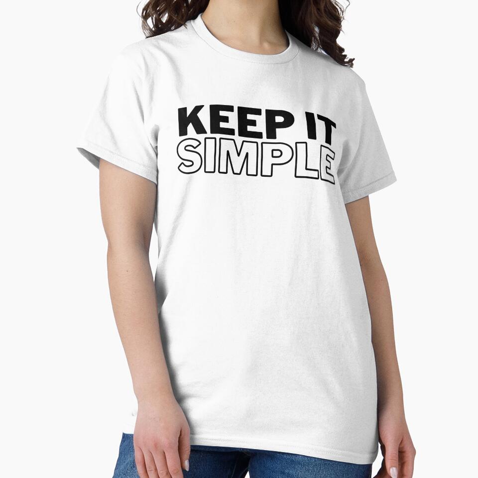 Keep It Simple - Statement by cozicreatives