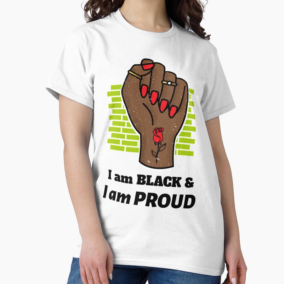 I am black and I am proud by PaperDreamPod
