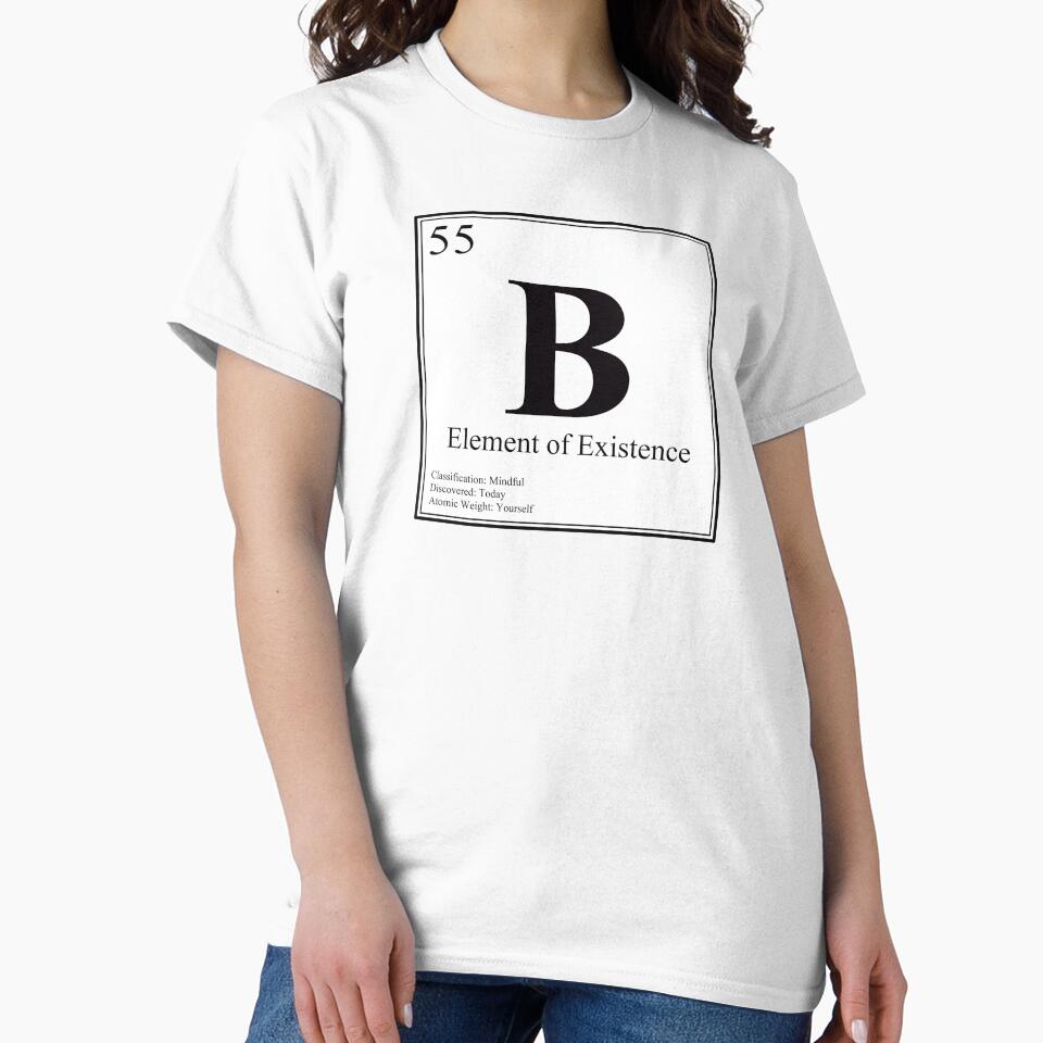 B - Element of Existence - Funny Periodic Table Card by Estalon