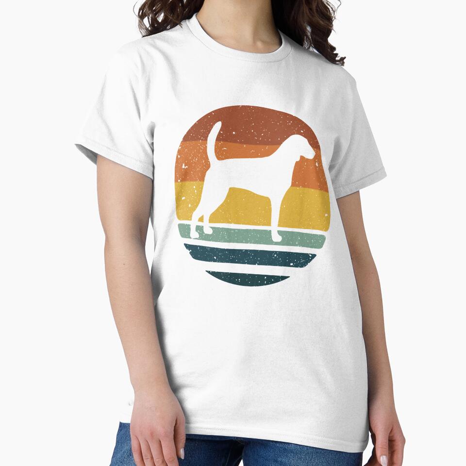 American Foxhound Retro Vintage by rafaeltto