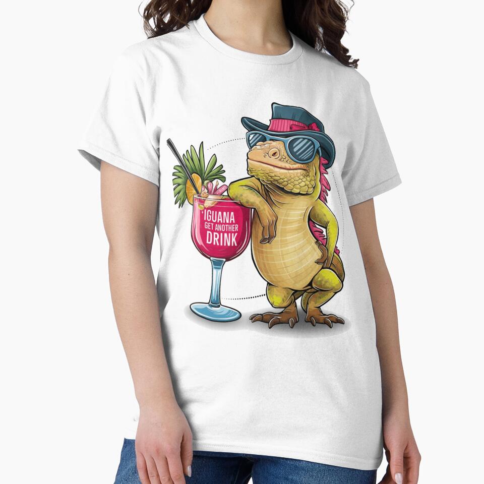Iguana Get Another Drink by IWANNAIGUANA
