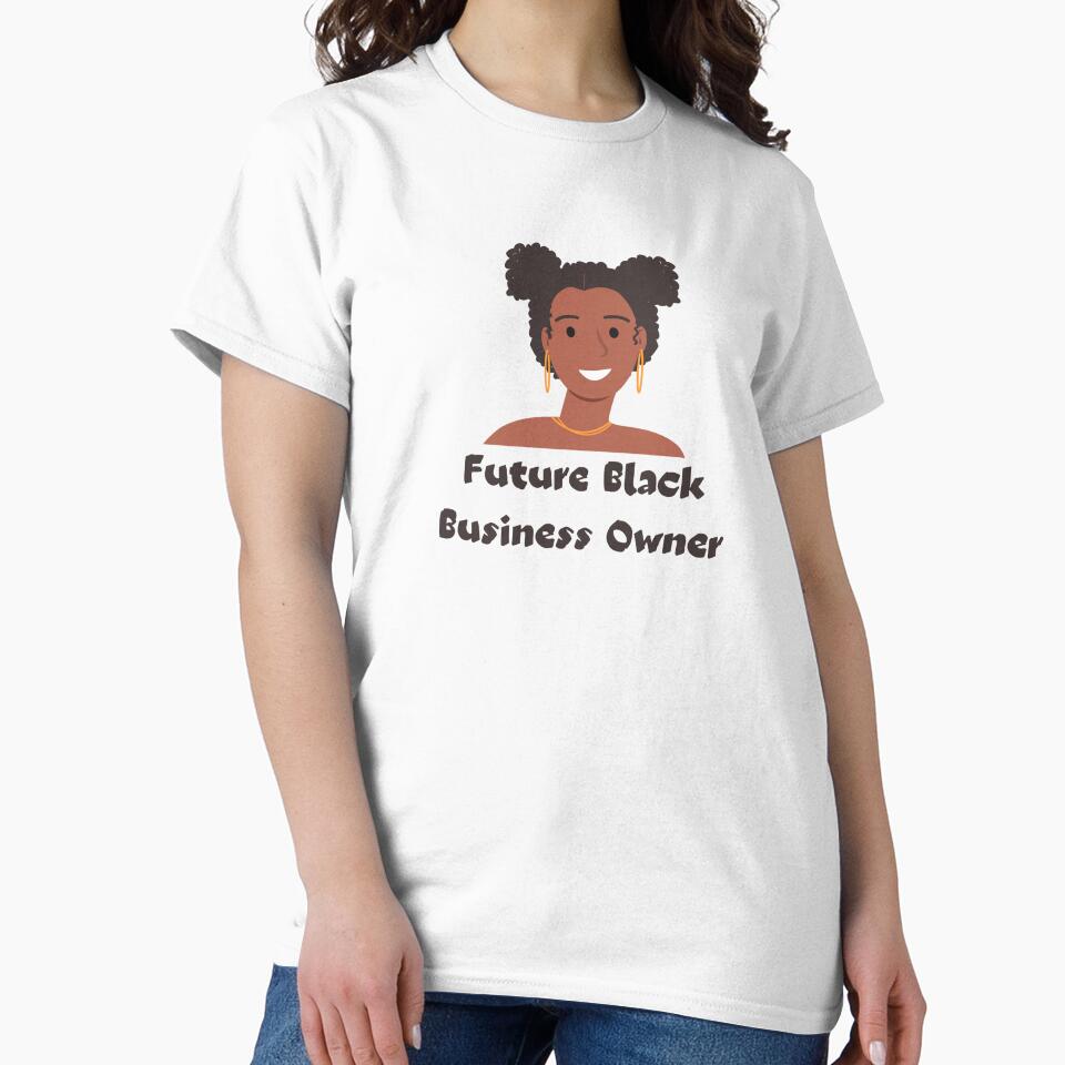 Black Business Owner Sticker by DigiBay
