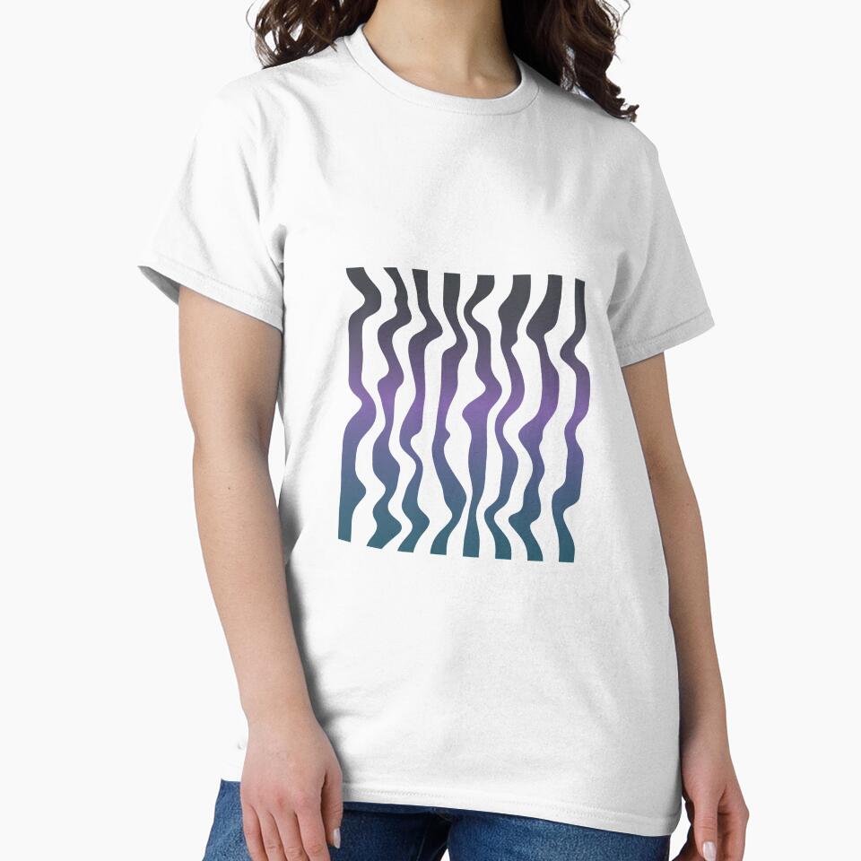 black and blue gradient line patterns by Pattrenonly