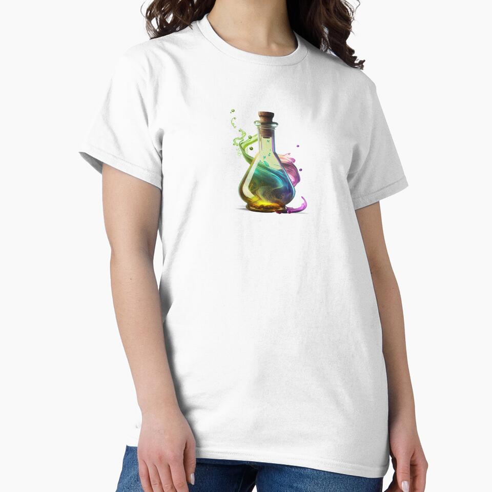 Colored Ribbon Magic Potion Bottle by FiveIntentions