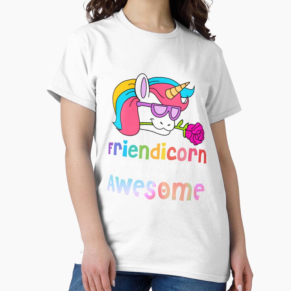 Friendicorn | Valentines’ unicorn with rose by Mixture-DESIGN